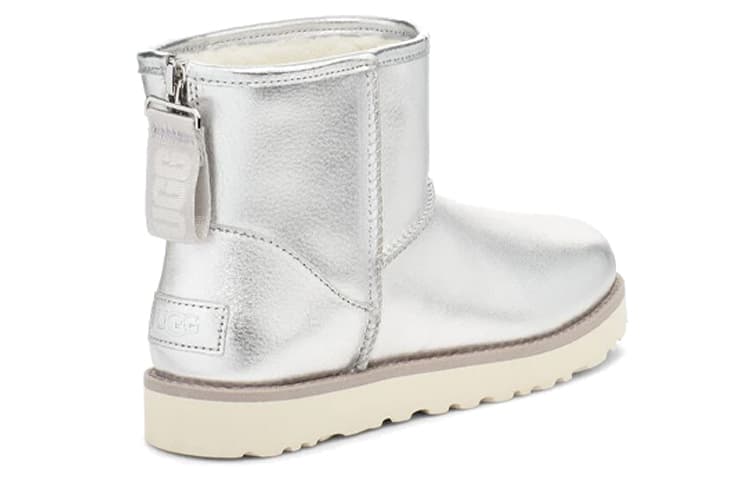 Ботинки зимние UGG Classic Mini Silver - изображение 5