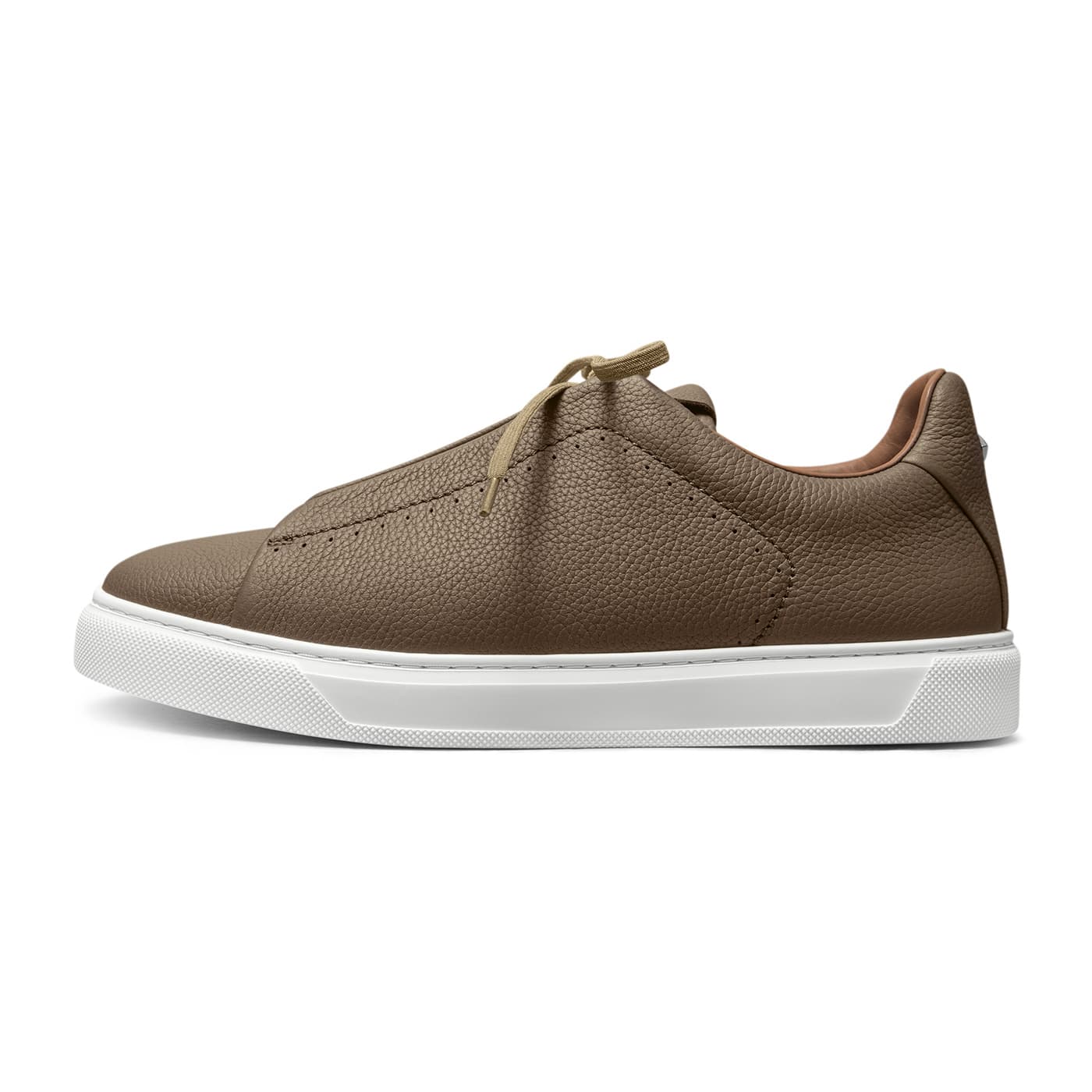 Кроссовки THOM WILLS Модная Универсальная Телячья Кожа Повседневная Обувь Slip-On Низкий Топ Скейтборд Обувь Мужская - изображение 1