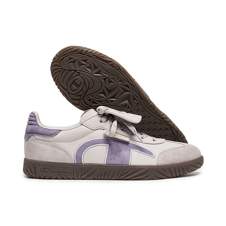 Кроссовки Champion Low-Top Canvas German Army (GAT) Женские Призрачный Облако Фиолетовый Серый тон Виноградный Фиолетовый - изображение 2