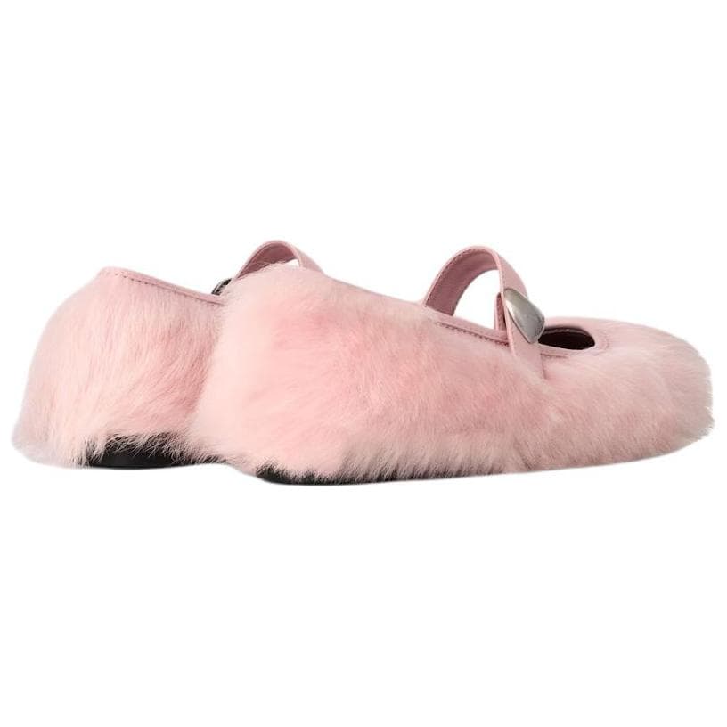 UGG X A MA Maniere X AMBUSH Кожа Туфли Мэри Джейн Женские Розовые - изображение 3