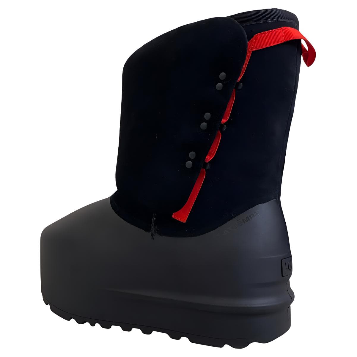 Ботинки зимние ATTEMPT x UGG Crispy Crust Кремовый 2,0 Короткие Сноубутсы Унисекс Черные - изображение 3