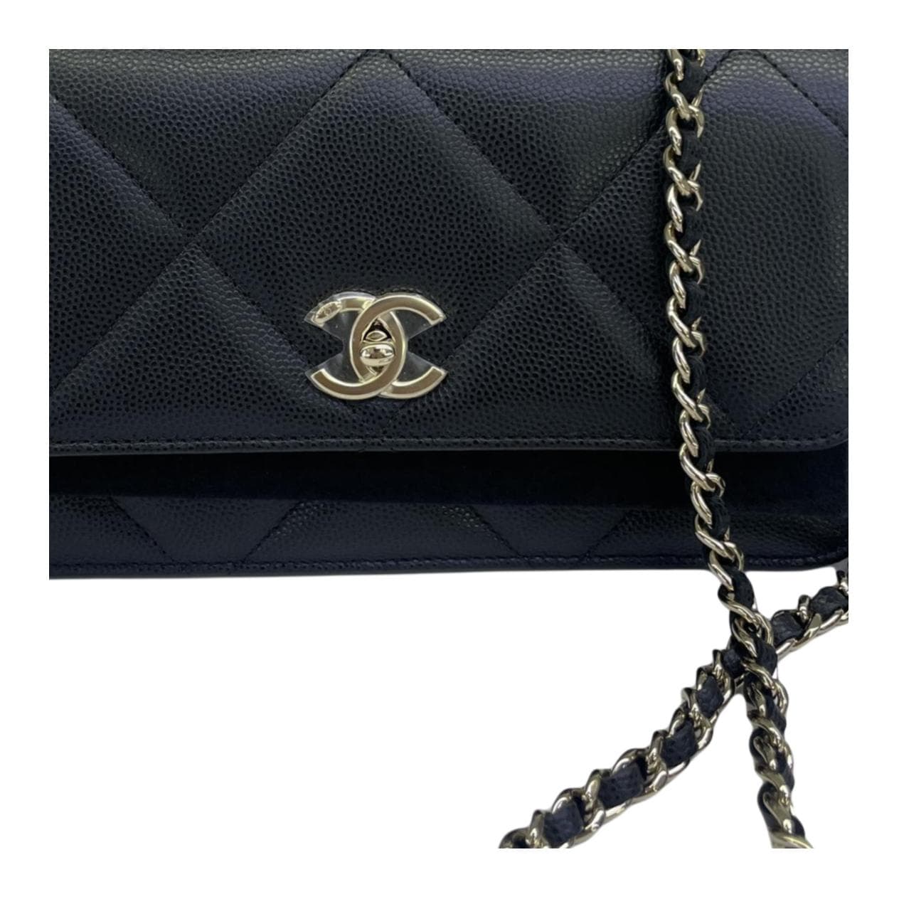 Сумка CHANEL 25K C Logo woc - изображение 4