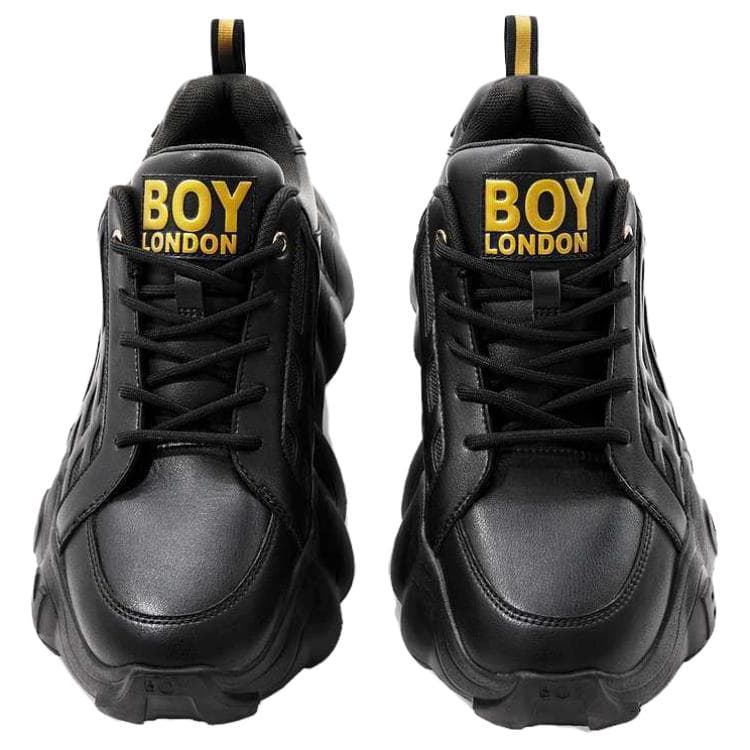 Кроссовки BOY LONDON Низкие кеды с толстой подошвой Унисекс Черные - изображение 3