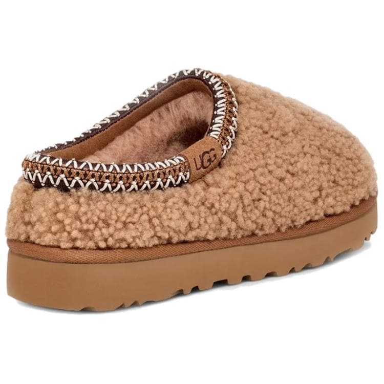 Сандалии UGG Tasman Maxi Круглый носок Тонкие и без объема С флисовой подкладкой Мюли Устойчивые к истиранию Домашние тапочки - изображение 4