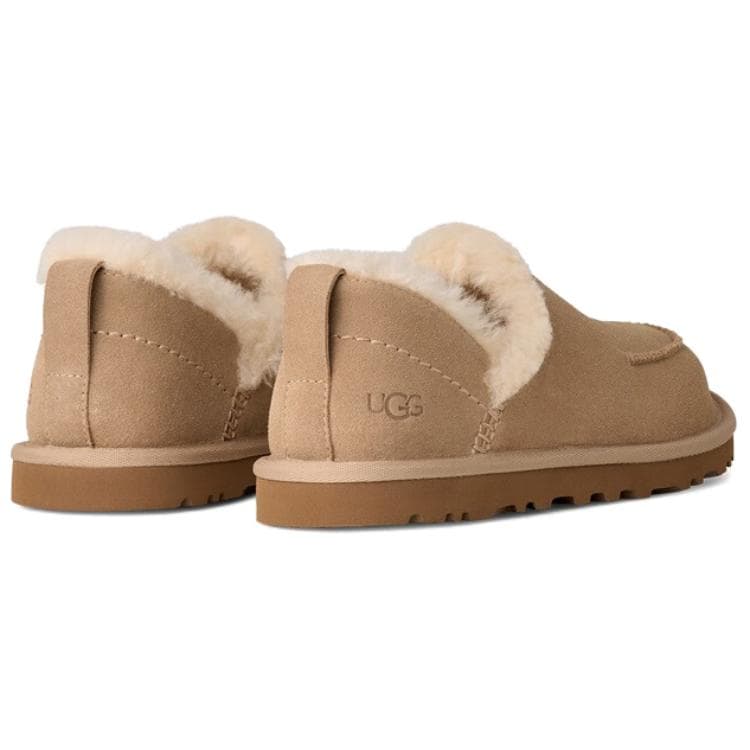 Тапочки UGG Loria Нажатие ON Повседневная обувь Женская Песочный - изображение 4