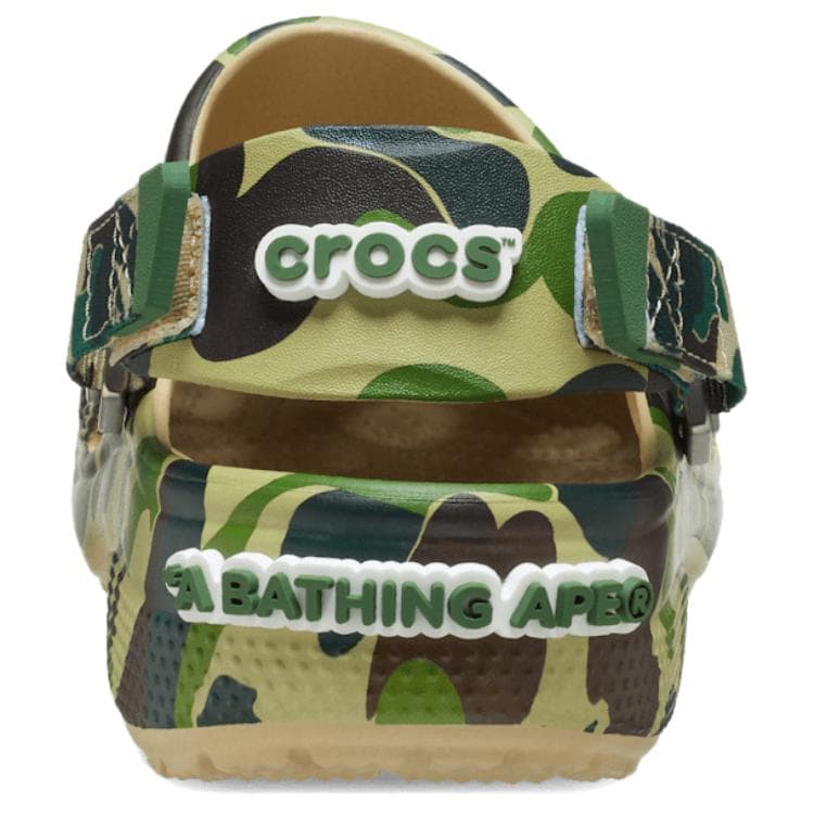 Сабо Crocs X A Купание Ape Classic сандалии резиновые унисекс чайный коричневый - изображение 5