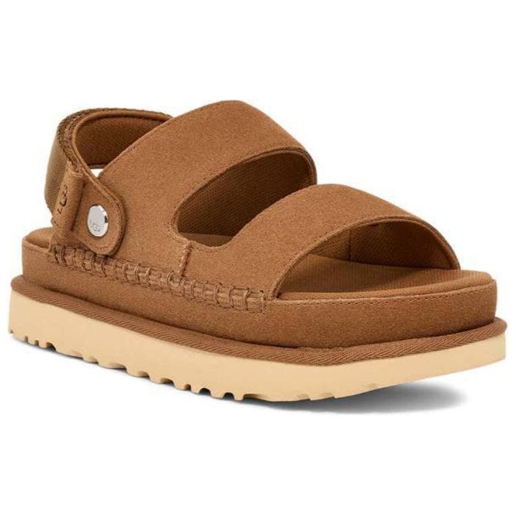Сандалии с ремешком UGG Пляжные сандалии Женские Каштановый - изображение 2
