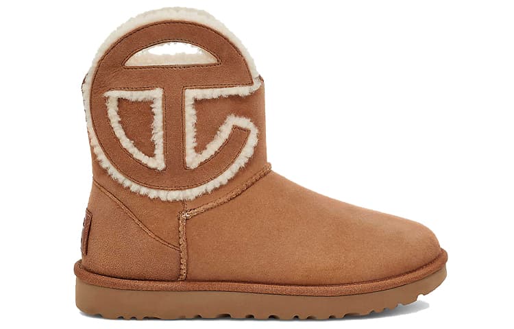 Ботинки зимние Telfar x UGG Logo Mini Chestnut - изображение 2
