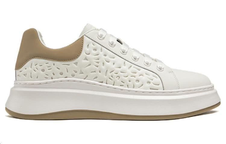 Кроссовки AOKANG Fashion Low-Top White Apricot - изображение 2