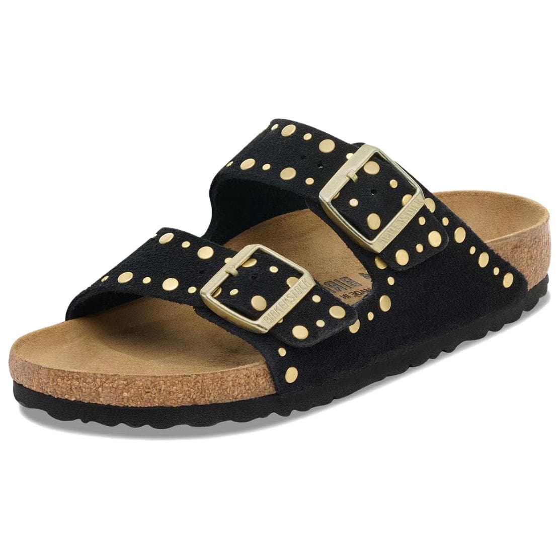 Сандалии Биркенсток Arizona Дышащая Обувь Birkenstock Унисекс Черная Узкая Версия - изображение 3