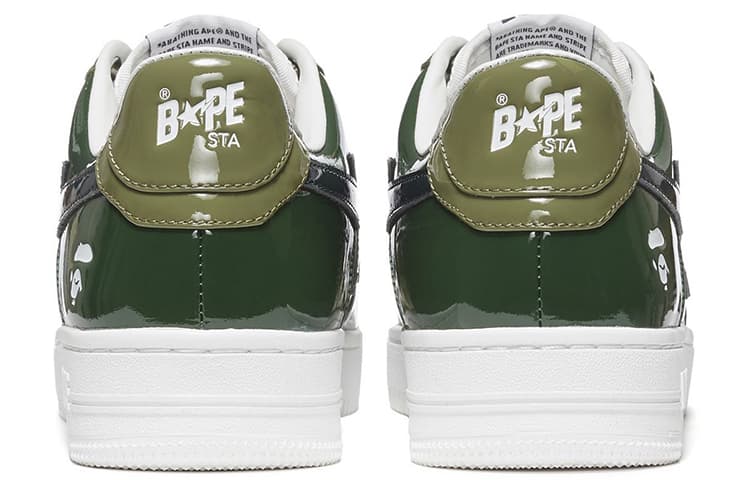 Кроссовки A BATHING APE STA Combo Green - изображение 5