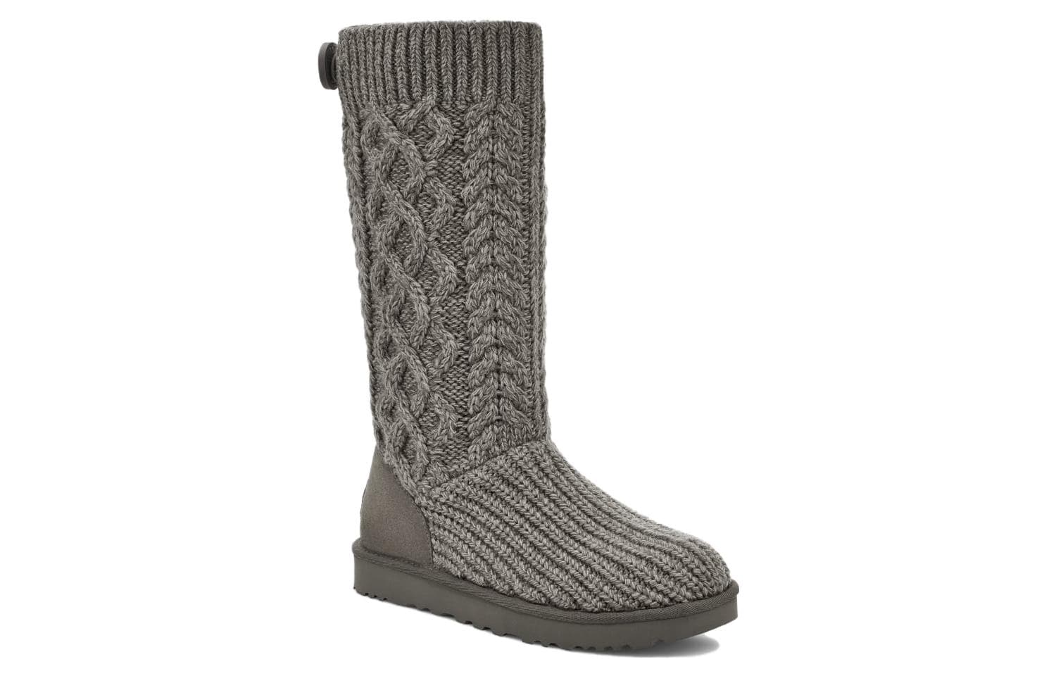 Ботинки UGG Женские высокие сапоги до колена серого цвета - изображение 3