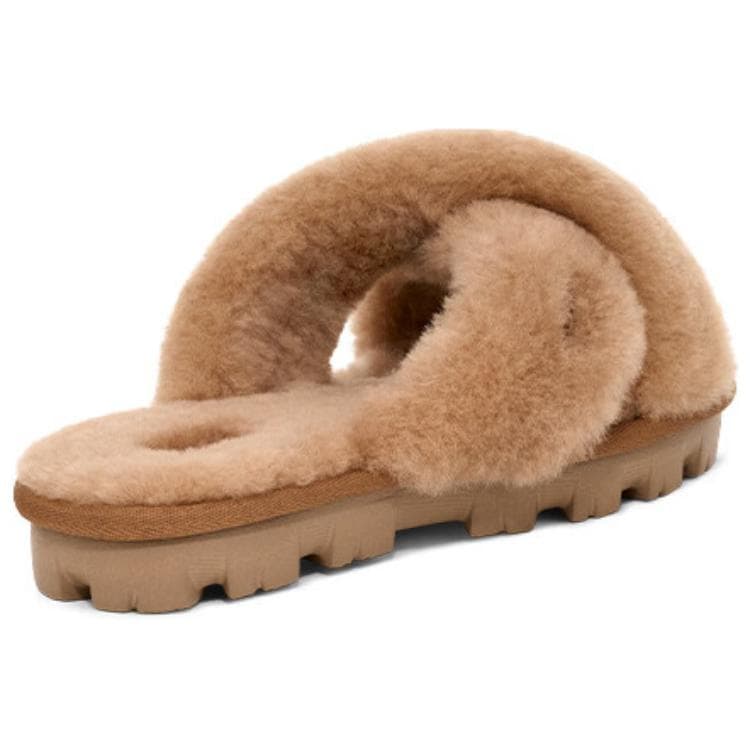 Сандалии UGG противоскользящие шлепанцы женские коричневые - изображение 5