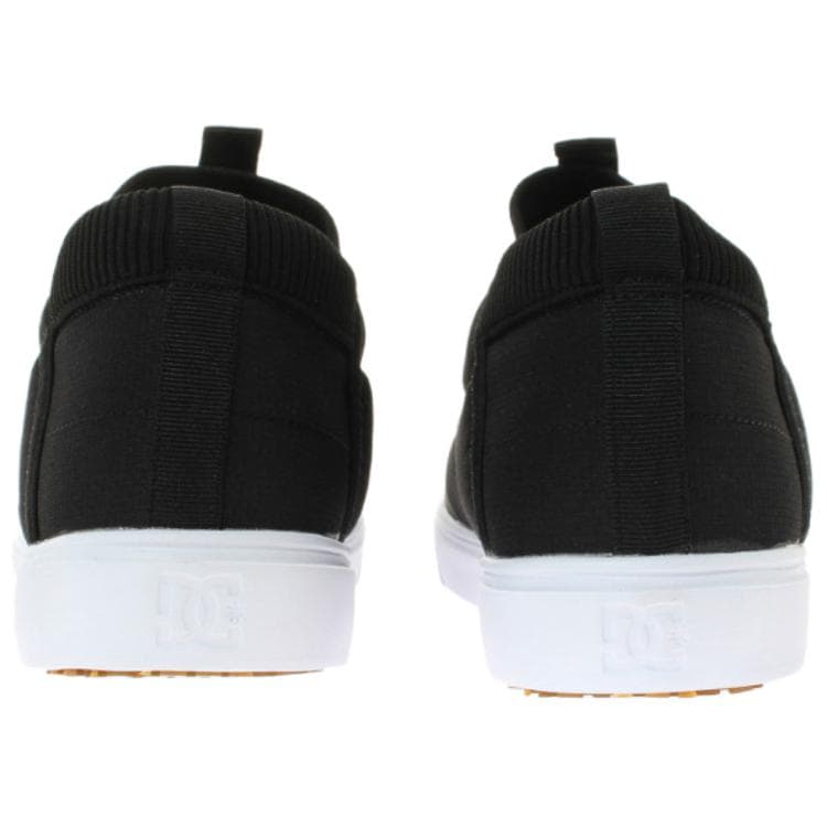 Кроссовки DCSHOES SHERPA Стильные ретро Мид-топ Повседневная обувь для скейтборда Унисекс Черный - изображение 3