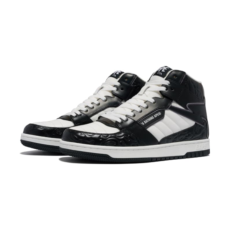Кроссовки A BATHING APE BAPE STA 88 MID Кожа MID Скейтборд Обувь Женская - изображение 2