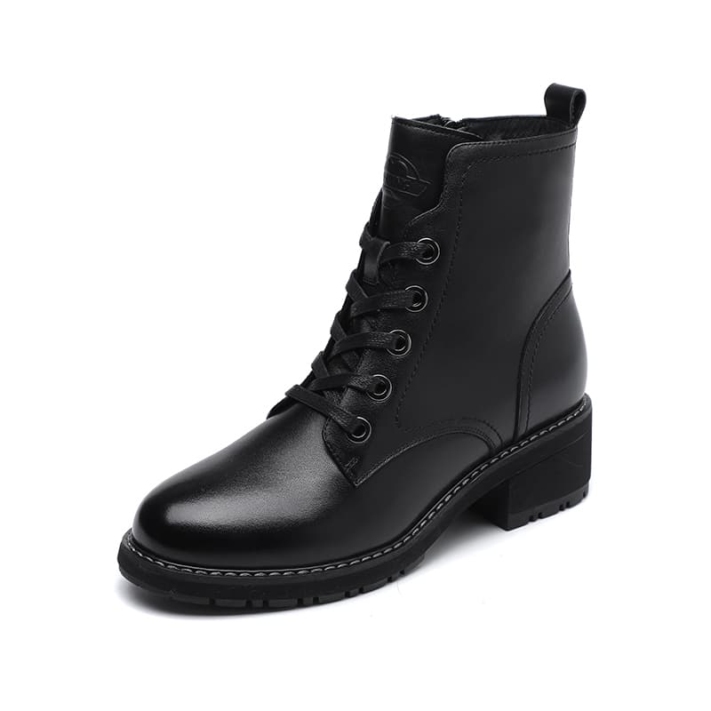 Ботинки AOKANG Retro Short Boots Black - изображение 2