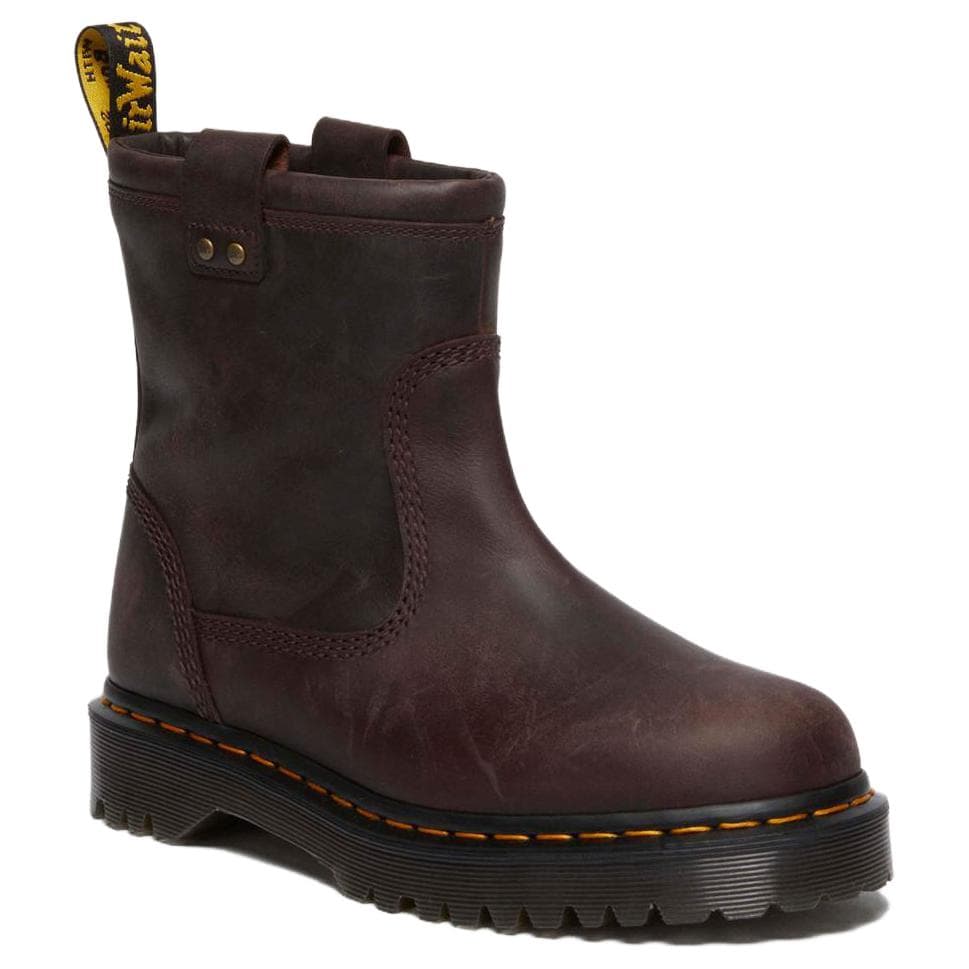 Сапоги Dr.Martens Мужские ботильоны из кожи темно-коричневый цвет - изображение 2
