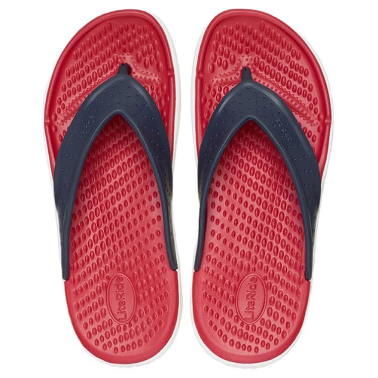 Шлёпанцы Crocs INMOTION Без специальных функций Шлепанцы Унисекс Синий Красный - изображение 3