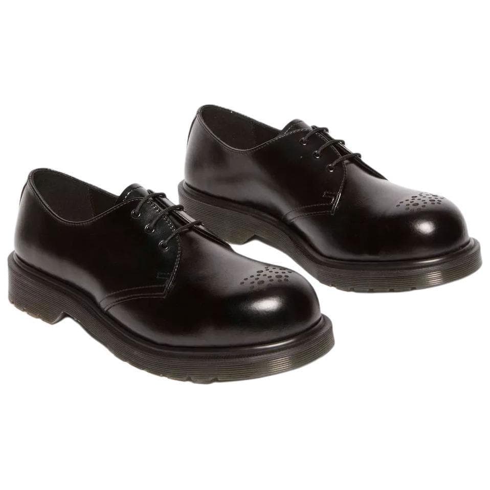 Dr.Martens 1461 ANALINE Кожа Обувь Унисекс Черная - изображение 4