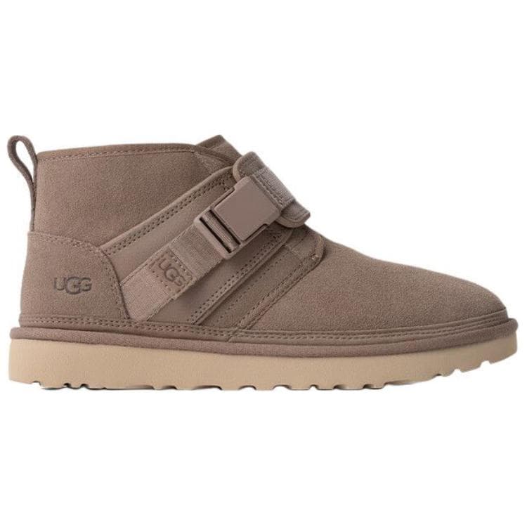 Ботинки зимние UGG Корова Спилок Термический Мода С флисовой подкладкой Зимние ботинки Мужской Коричневый - изображение 2