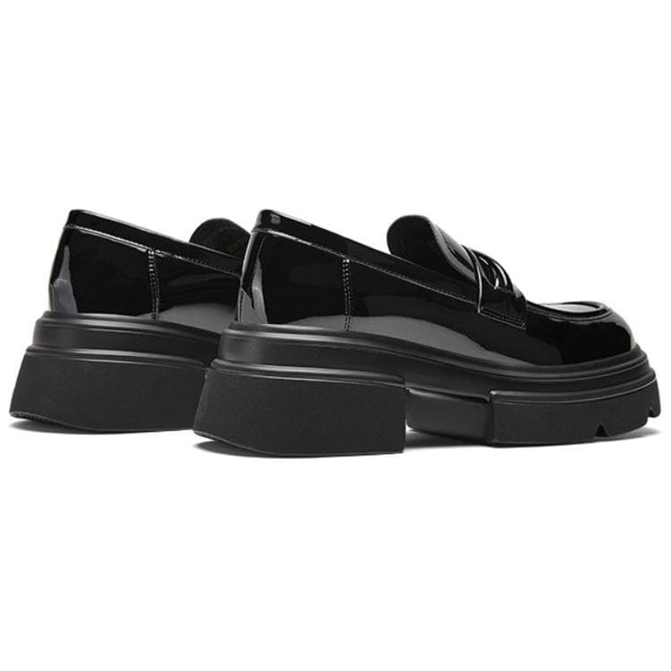 Лоферы DAPHNE Women's High Journal Лоферы 6 см Женские Черные - изображение 5