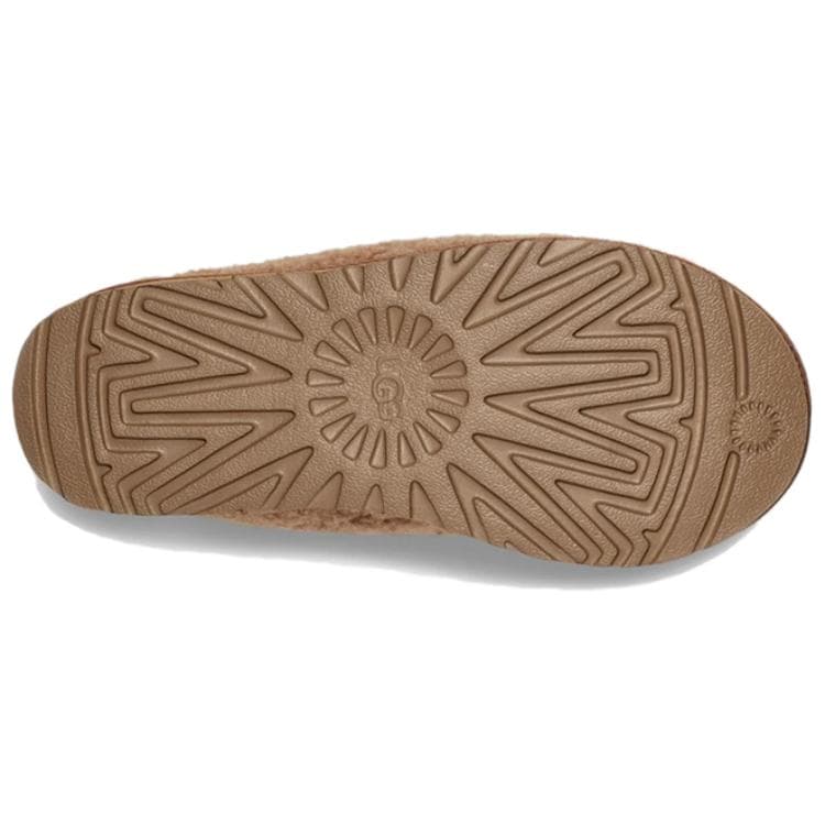 Сандалии UGG Tasman Maxi Круглый носок Тонкие и без объема С флисовой подкладкой Мюли Устойчивые к истиранию Домашние тапочки - изображение 6