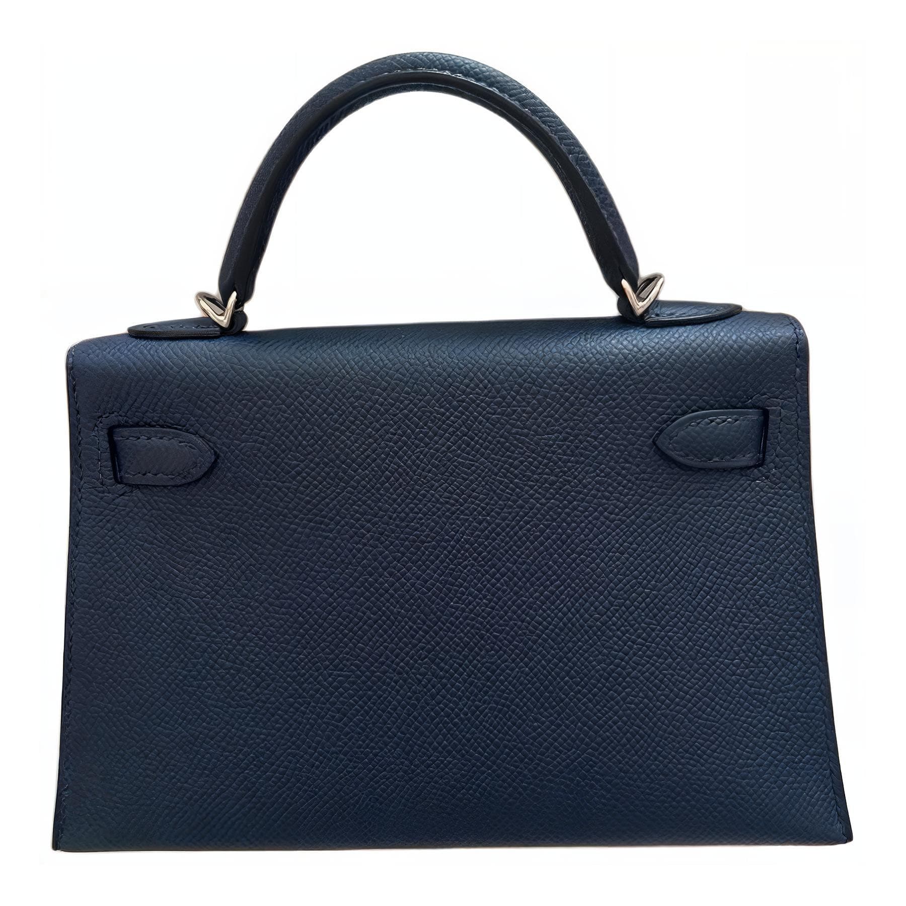 Сумка HERMES Mini Kelly Epsom 7K Bleu Abysse - изображение 2