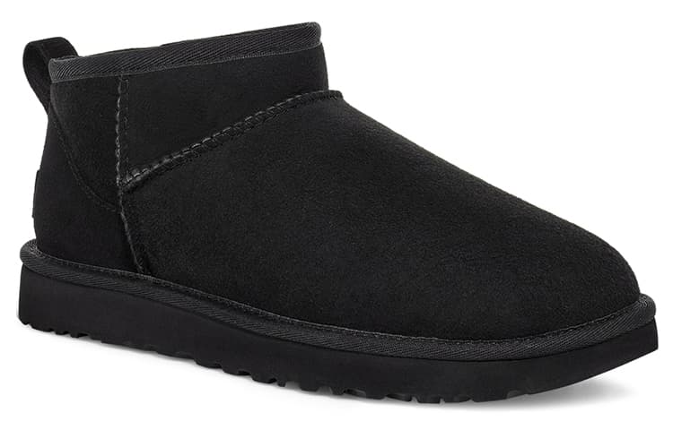 Ботинки зимние UGG Classic Ultra Mini Black - изображение 4