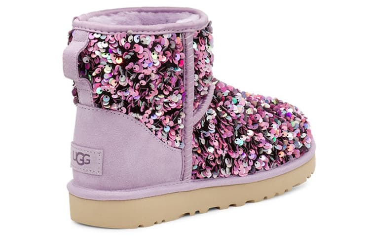 Ботинки зимние UGG Classic Mini Stellar Sequin - изображение 4