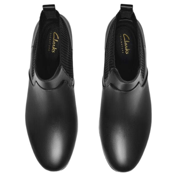 Ботинки челси Clarks Routee25 Up Короткий Челси 2,5 см Женский Черный - изображение 3