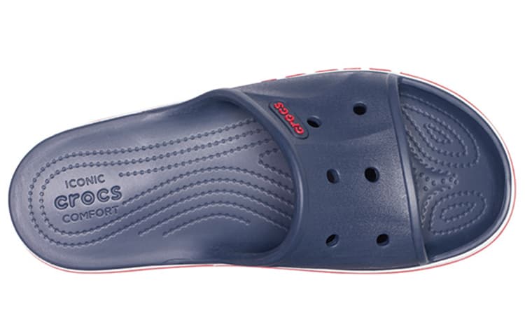 Сандалии Crocs Bayaband Slide Blue White Red - изображение 3