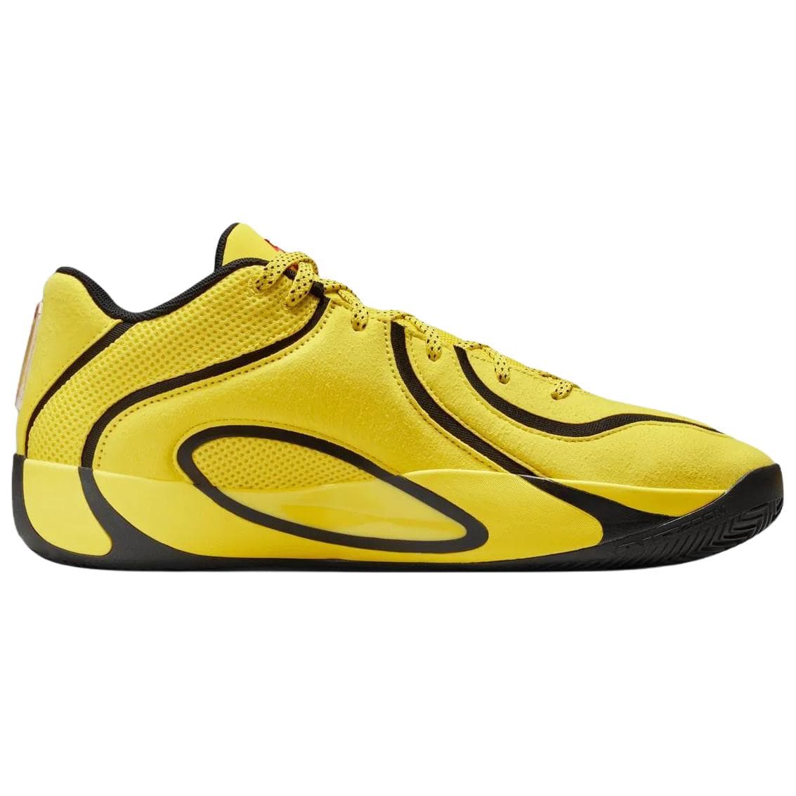 Кроссовки для баскетбола Jordan X Баскетбольные Кроссовки Для Игры Tatum 4 PF Мужской Желто-черный - изображение 2