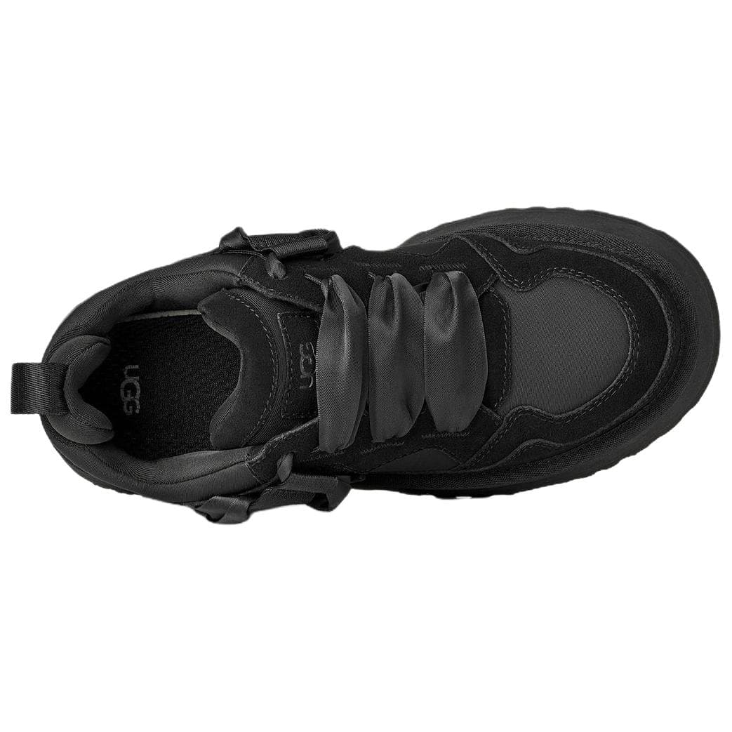 Кроссовки UGG Astromel Merlin Спилок Коровья Кожа Низкий Верх Повседневная Обувь Женская Черная - изображение 5