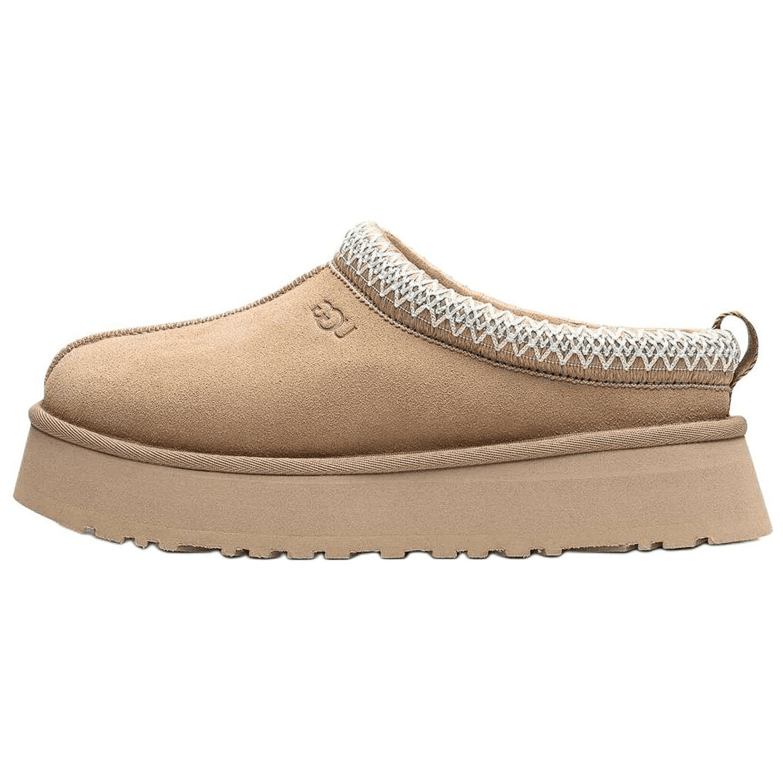 Сандалии UGG Мюли Удобные Слайд-он С флисовой подкладкой Полупальто Домашние тапочки Женские Светлый Умбра - изображение 1