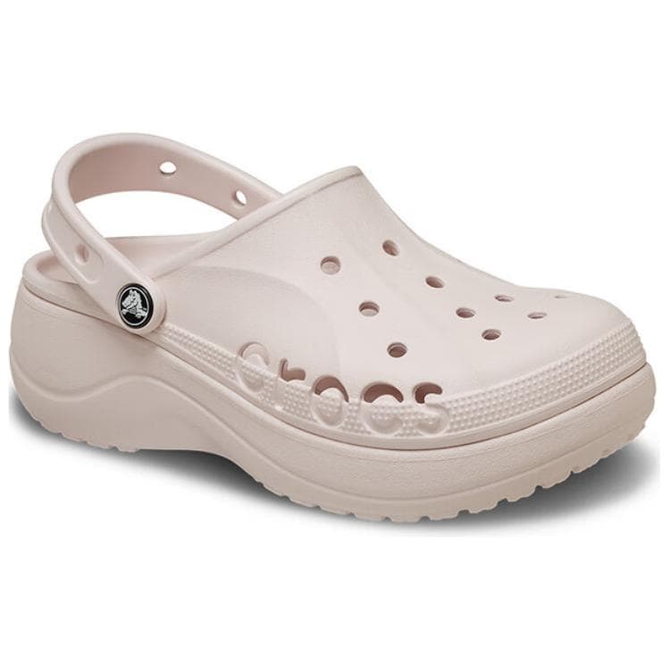 Сабо Crocs Baya Platform Clog Альбедо Облака ЭВА Сабо Резина Женский Нежно-Розовый - изображение 3