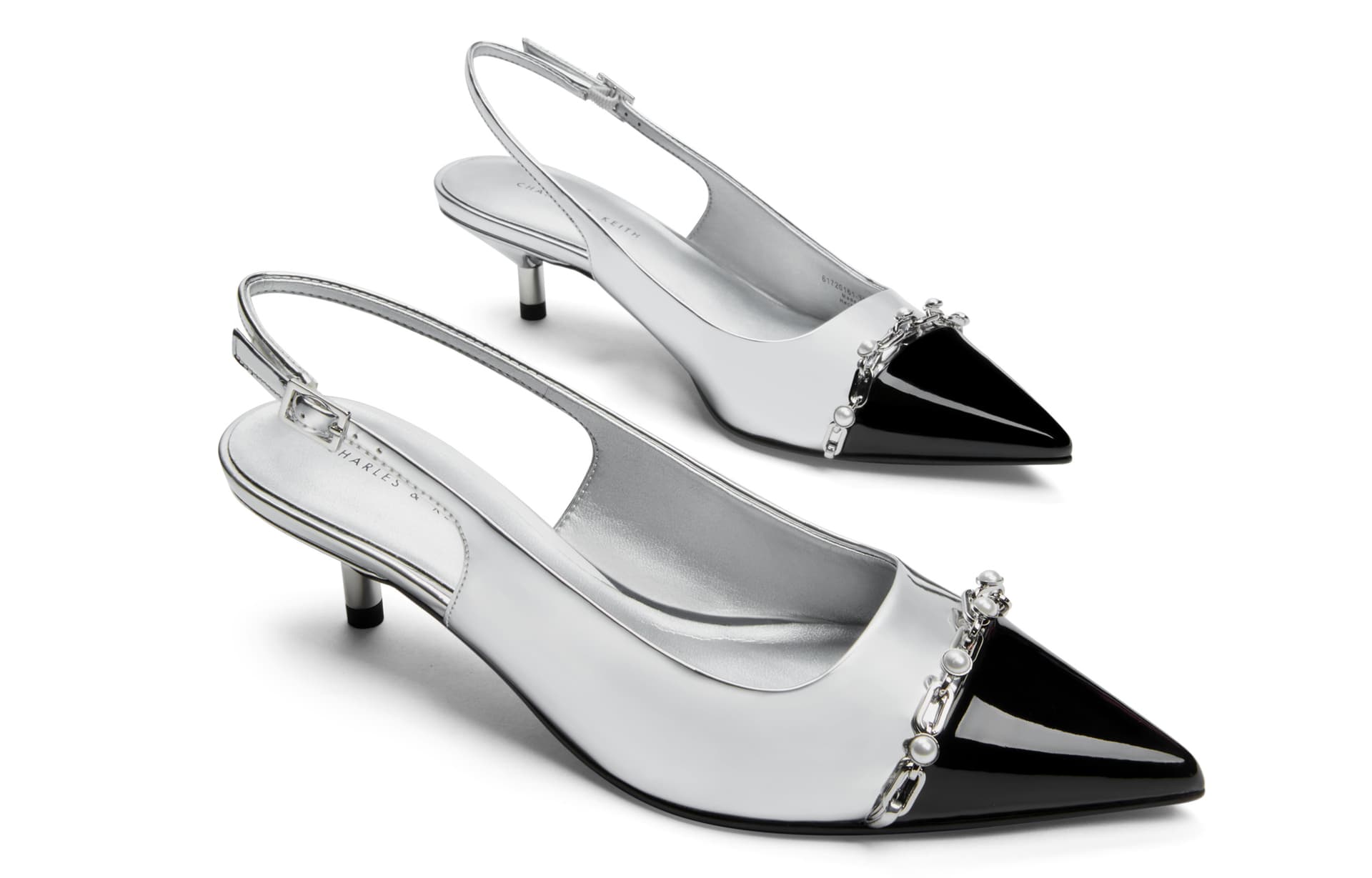 Туфли CHARLES KEITH ПУ (полиуретан) Узкий каблук Высокие каблуки Женские - изображение 9