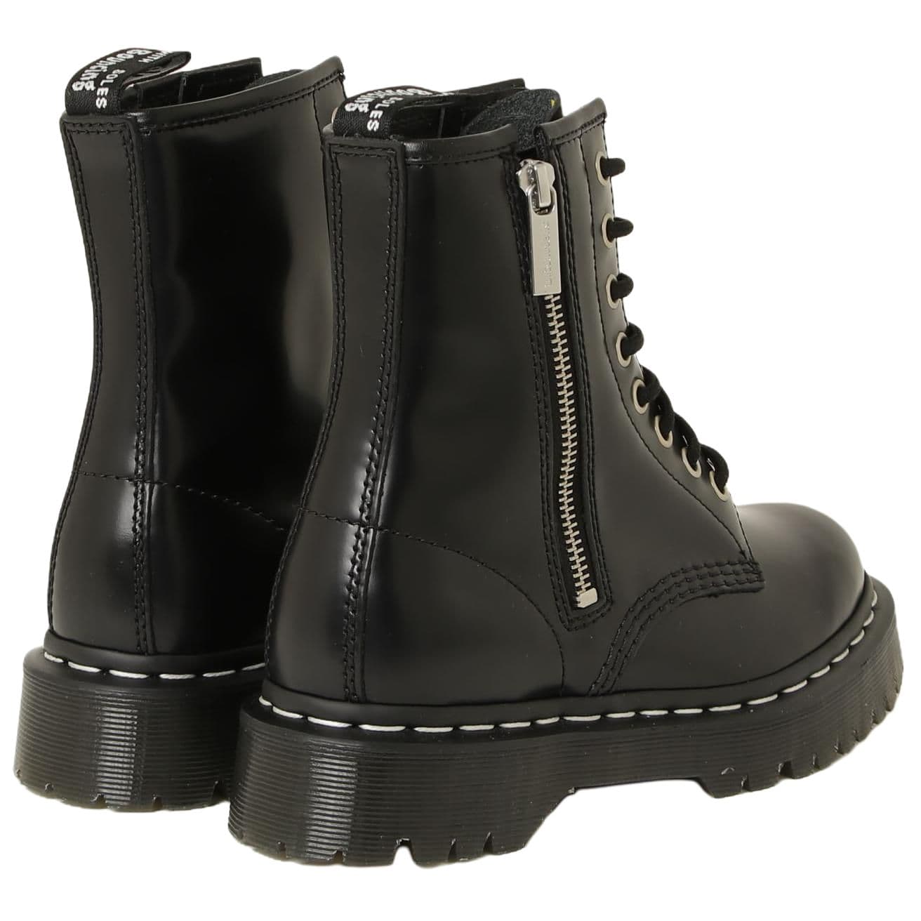 Ботинки Dr.Martens 1460 Минималистичная мода Короткие армейские ботинки 3,5 см Унисекс Черный - изображение 6