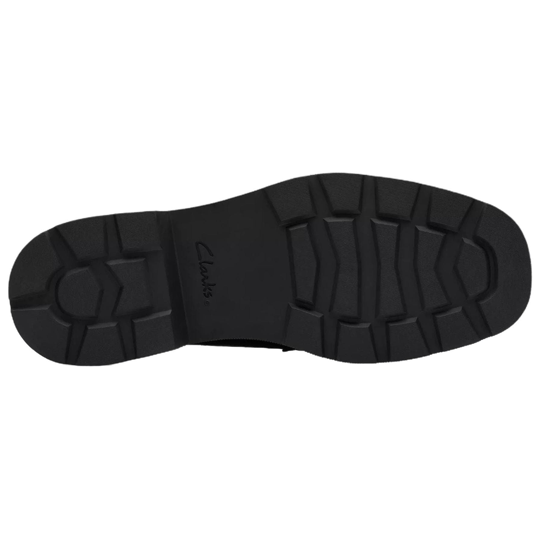 Лоферы Clarks Lauryl STEP Лоферы из искусственной замши 4,5 см женские черные - изображение 4