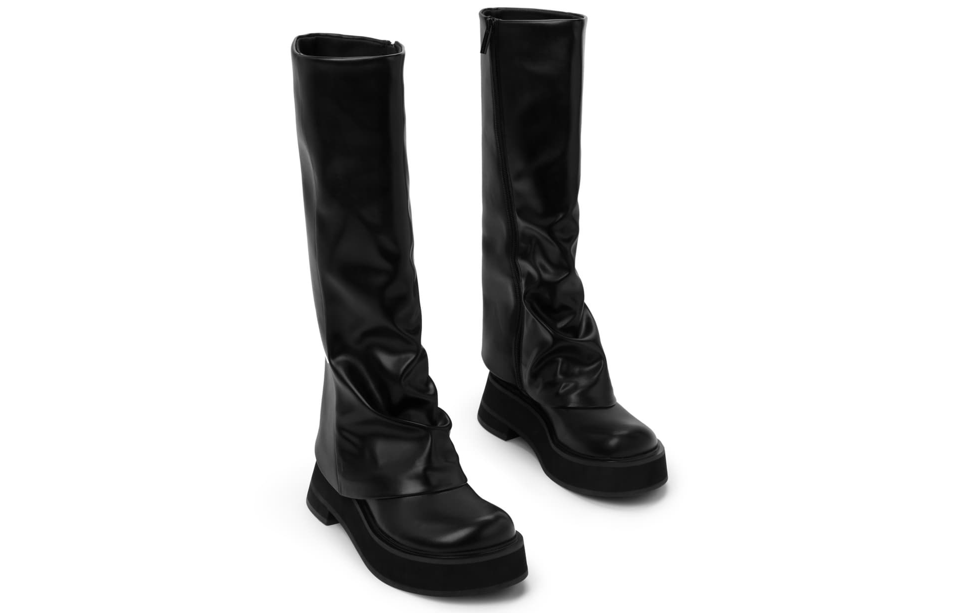 Ботинки CHARLESKEITH PU 5.2cm - изображение 5