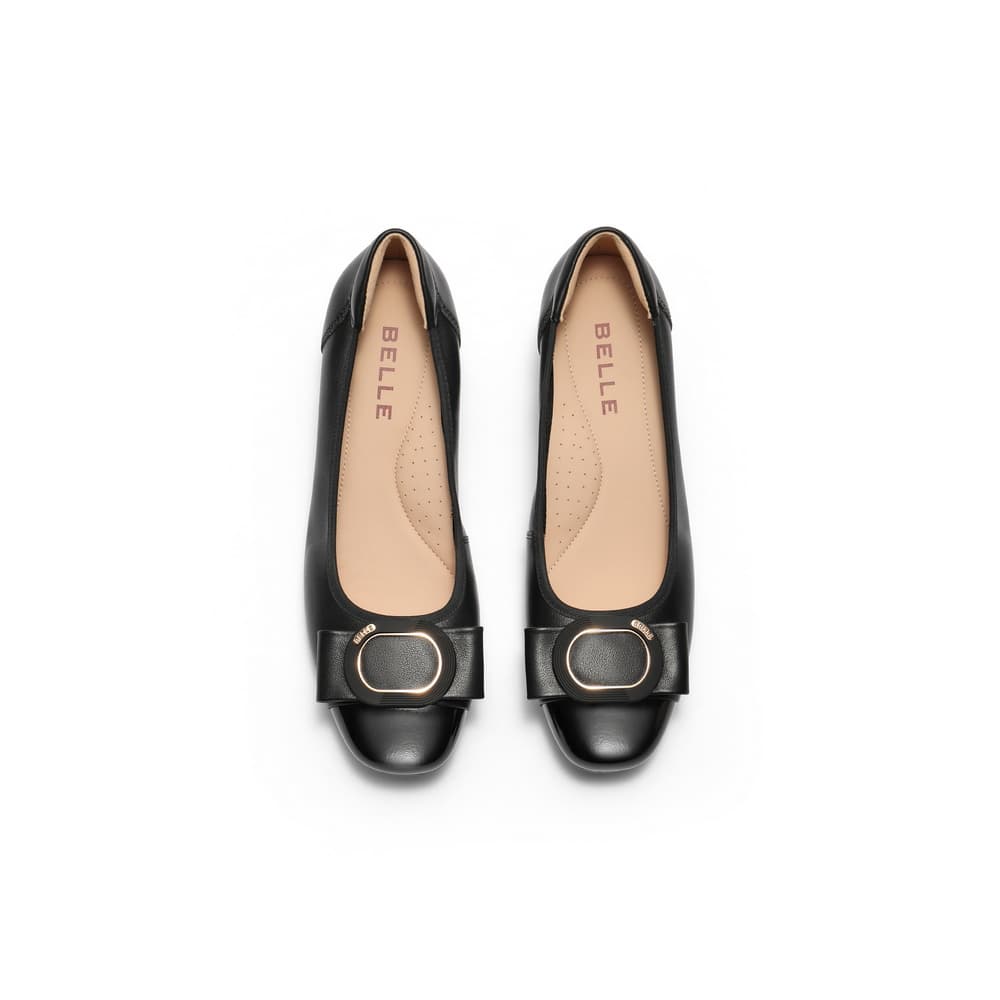 Туфли BELLE Грубый каблук Высокие каблуки 4CM Женские - изображение 3