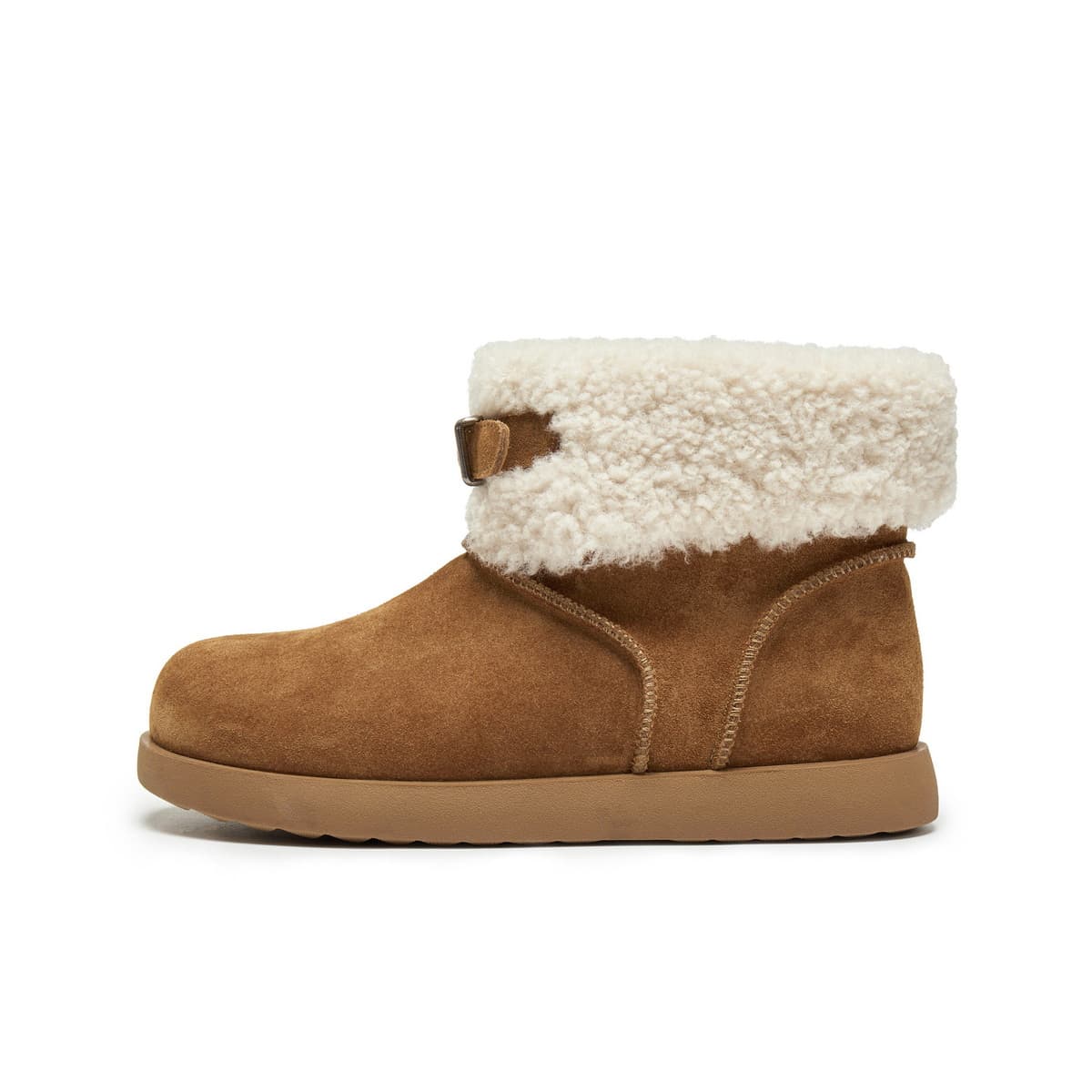 Ботинки зимние BELLE Зимние ботинки женские из текстиля с верхом из спилка, модный тренд, короткие - изображение 1