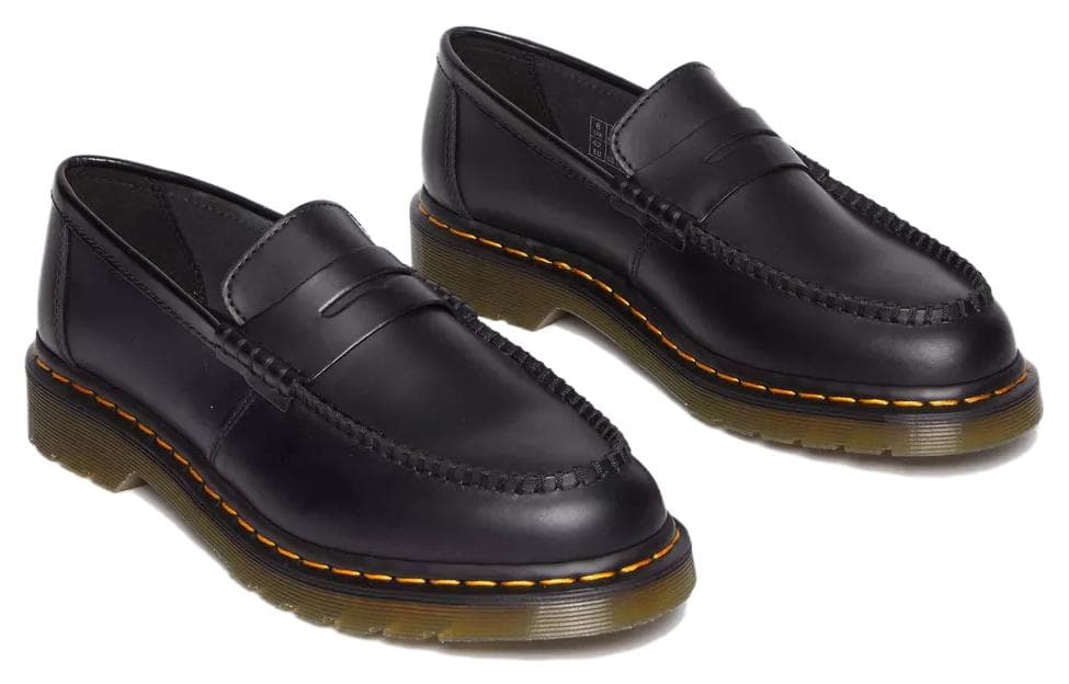Лоферы Dr.Martens кожаные лоферы унисекс черные - изображение 3