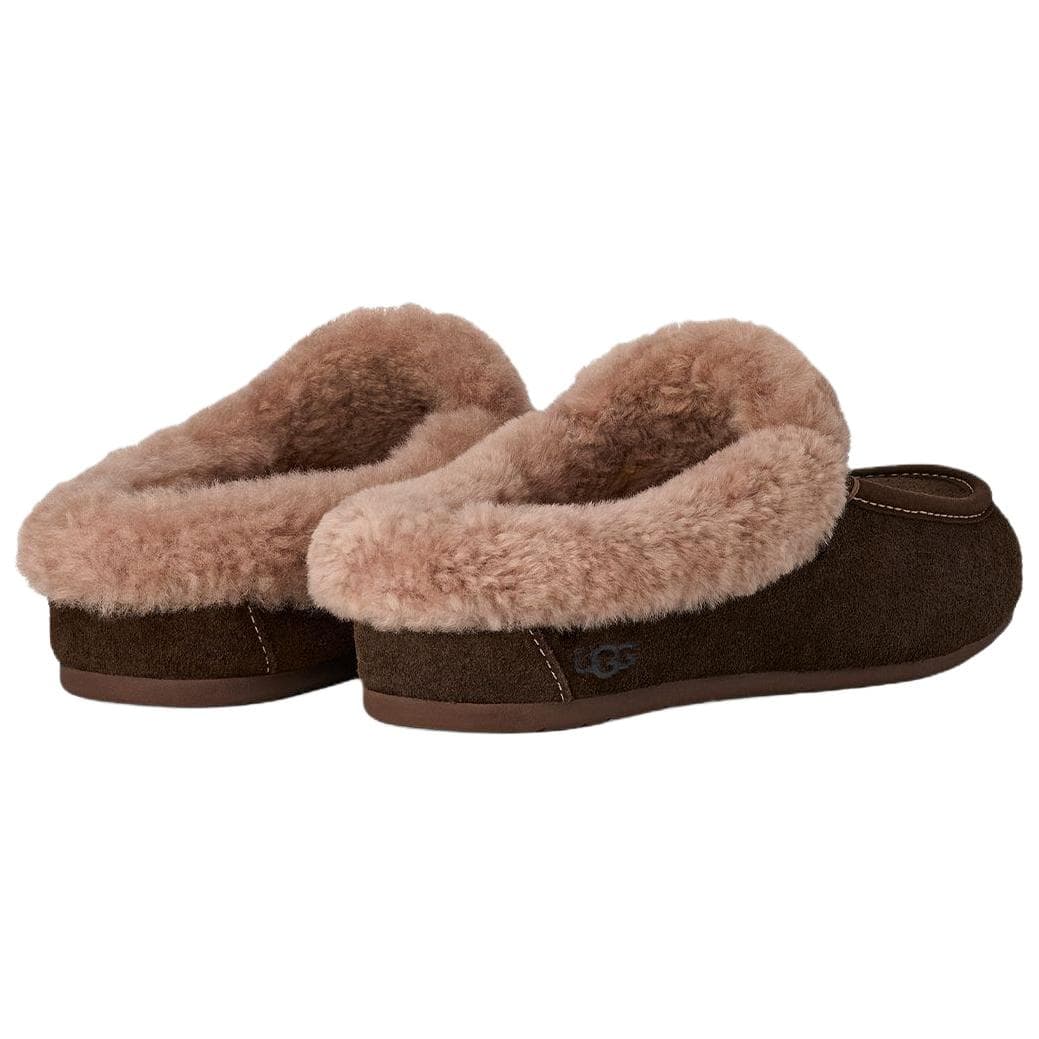 Сандалии UGG ANSLEY Модные мюли с флисовой подкладкой резиновая подошва устойчивые к истиранию домашние тапочки для женщин - изображение 4