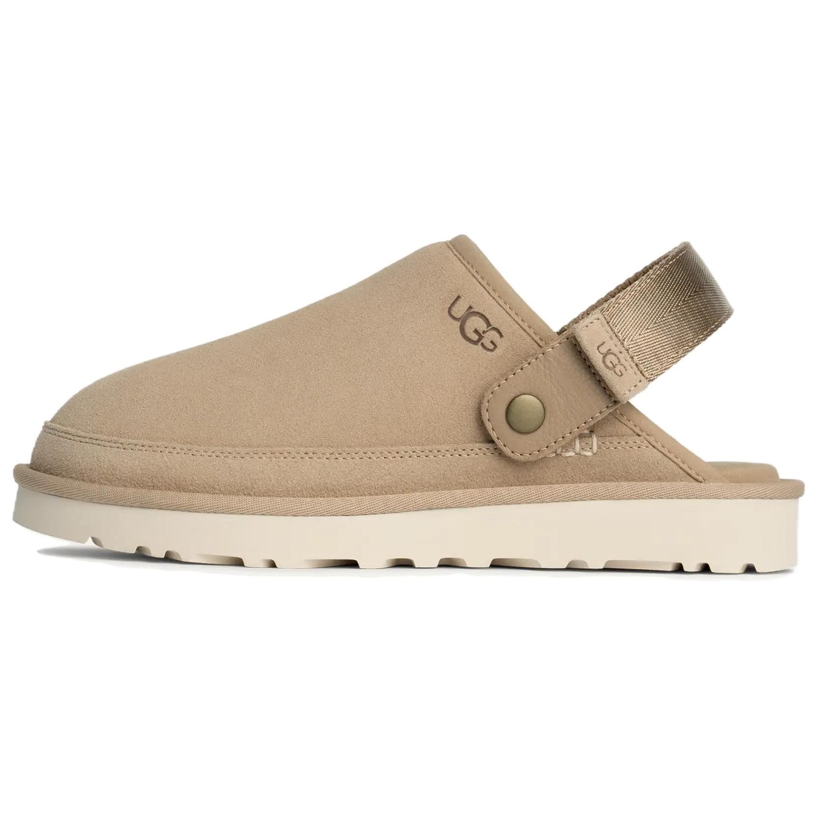 Кроссовки UGG Goldencoast Clog II Искусственная замша Низкий верх Повседневная обувь Мужская Коричневая - изображение 1