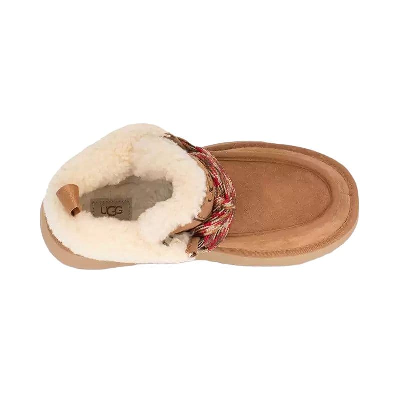 Ботинки зимние UGG Термический Износостойкий С флисовой подкладкой Платформа Минималистский Повседневный Короткие Снежные Ботинки - изображение 4