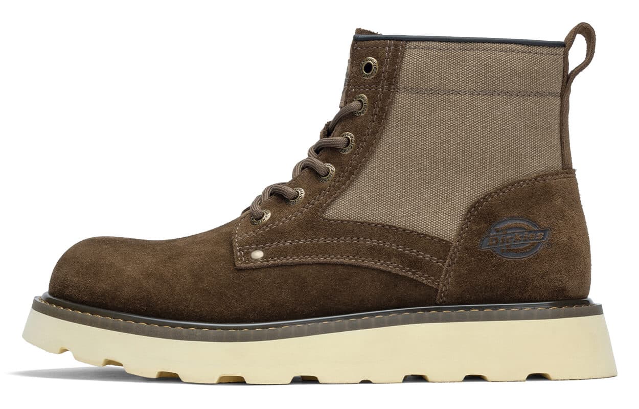 Ботинки Dickies Короткий MID Голень Армейские ботинки Мужской Темный кофейный - изображение 1