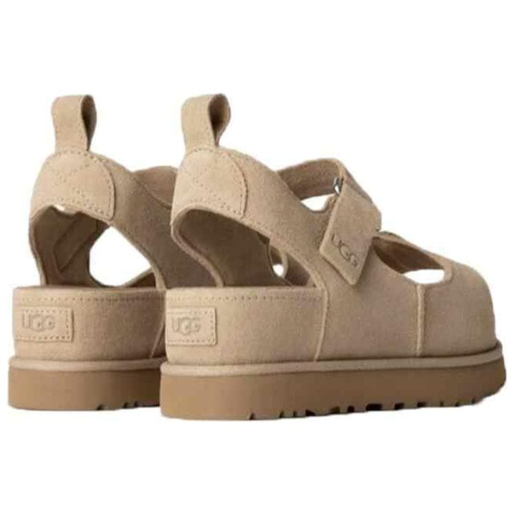 Шлёпанцы UGG Goldenstar Hi one Шнурованные Сандалии Женские Песочный - изображение 2