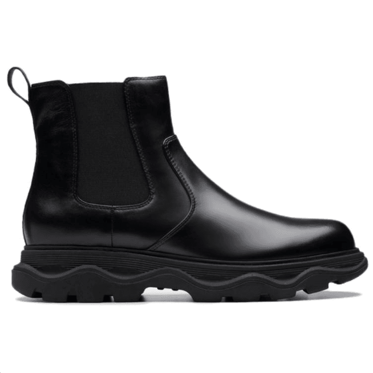 Ботинки челси Clarks Короткий Челси Мужской Черный - изображение 2