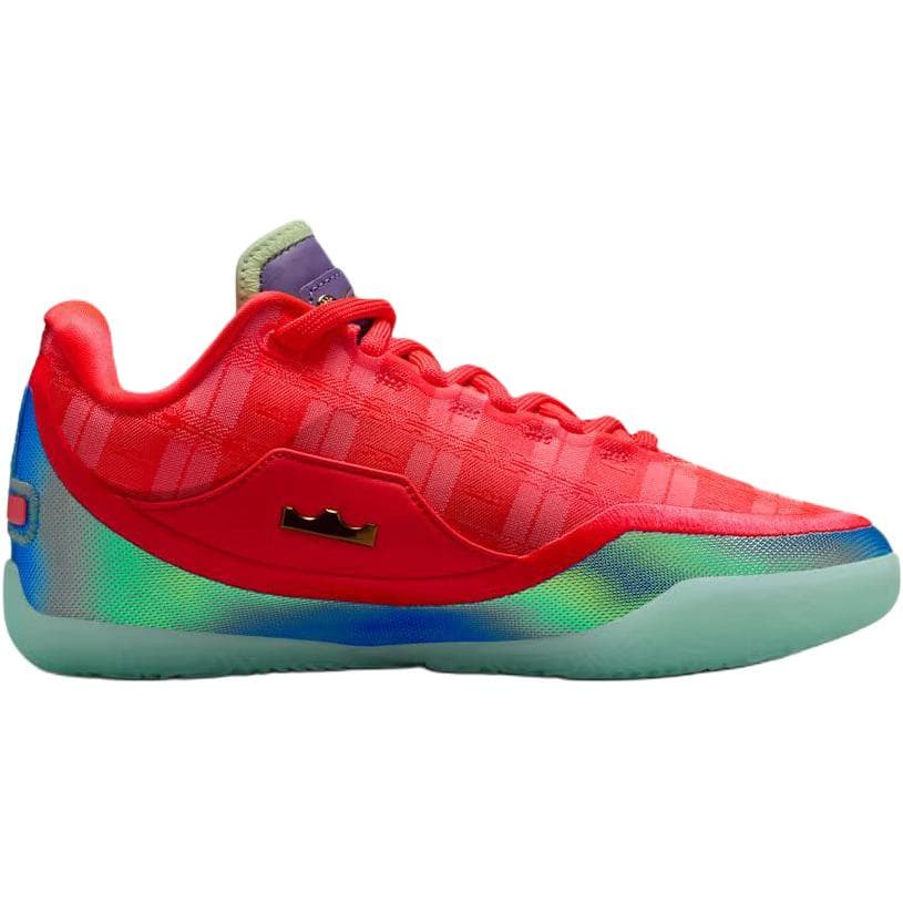 Кроссовки для баскетбола Nike Lebron 23 Low Топ Детская Баскетбольная Обувь Красная Зеленая Малыш - изображение 2
