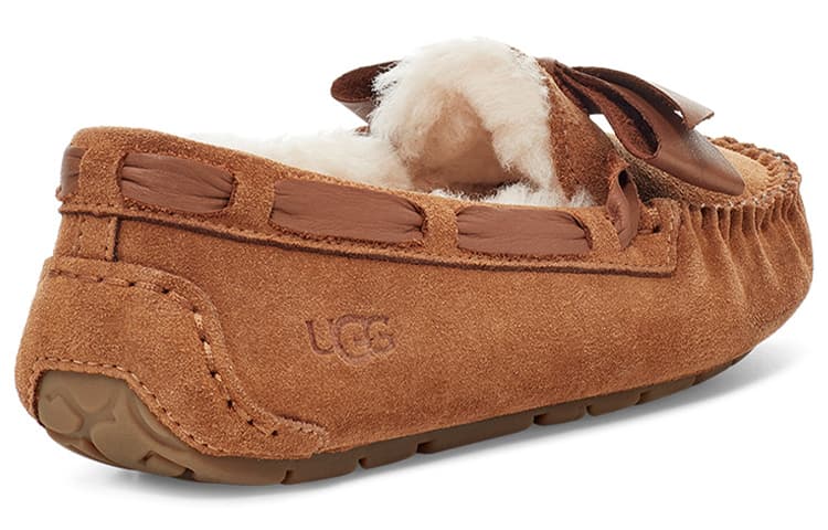 UGG Dakota Leather Bow Chestnut - изображение 4